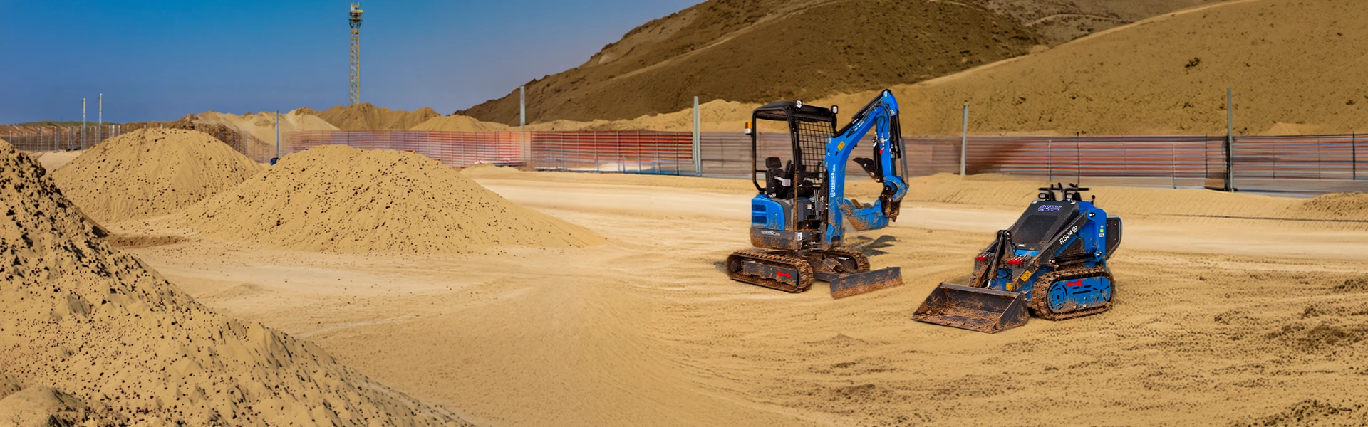 Rippa R18 PRO excavator during earthworks